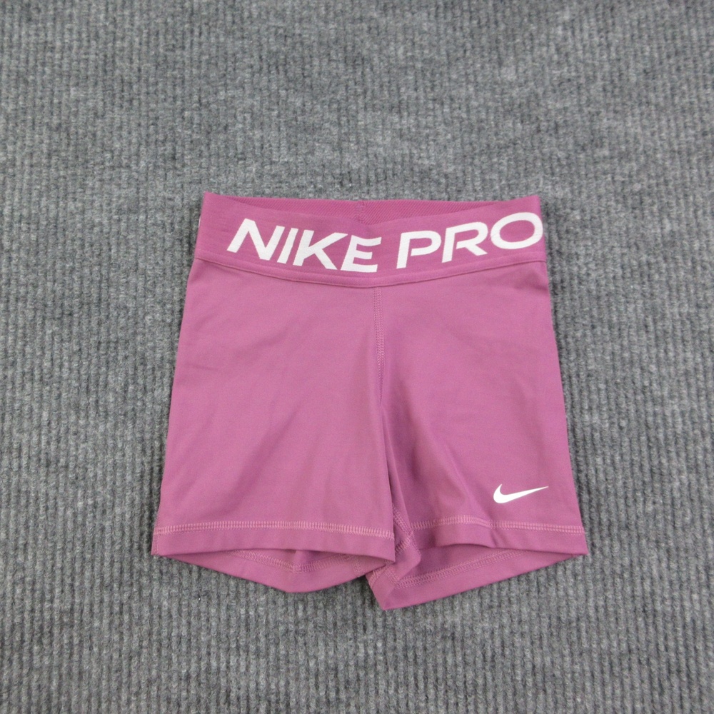 Nike Shorts Womens 2XS Purple Nike Pro Dri-FIT Compression Extra-Slim 20W*